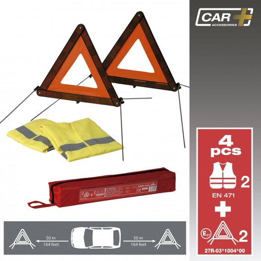  Kit Coche Triangulos Coche Homologados Kit de coche